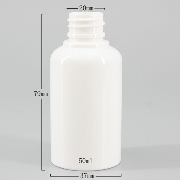 PET White Lotion Pocket 50ml 70ml Cosmetic Spray Bottle