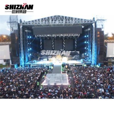 Outdoor Portable Aluminum Stage Platforms 1.22*2.44m Easy Install