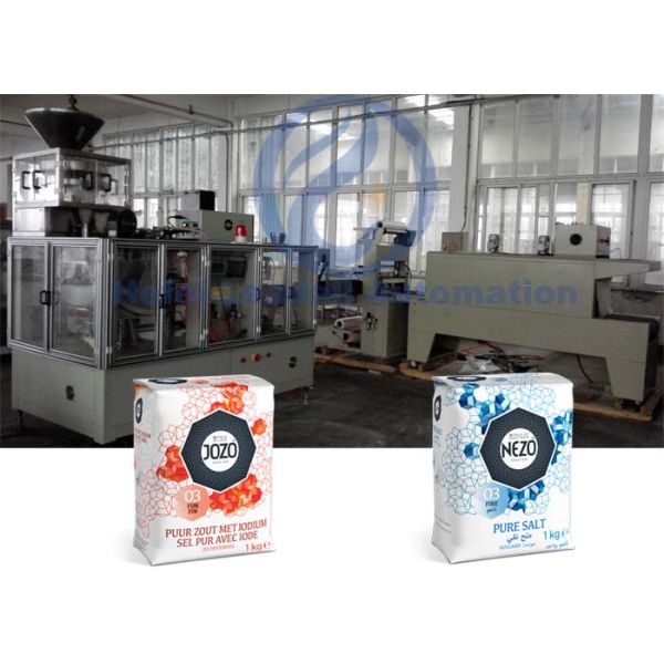 500g 1kg 2kg Premade Bag Packing Machine ,Salt Sugar Paper Bag Packaging Machine