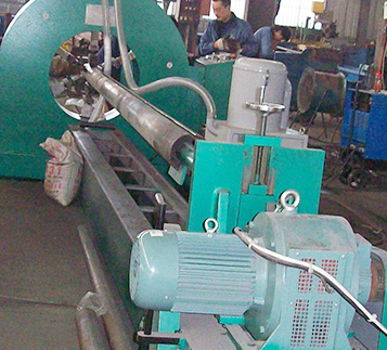 3KW 16m Steel Light Pole Welding Machine Automatic Steel Pipe 500mm
