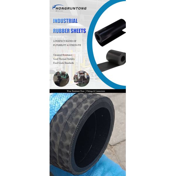 NBR High Pressure Resistant Wear Resistant Hose Anti Kink Spiral Design