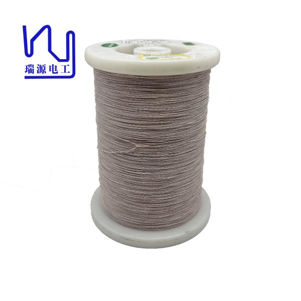 Sólido servido de seda 0.071m m natural fino estupendo de encargo del alambre de cobre de Ustc Litz 0.07m m