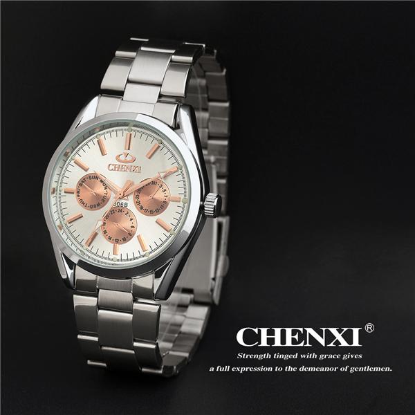 Rose Gold Watch 006B Stainless Steel Strap Branding Watches Curren Watch Wholesale Price Men Watches