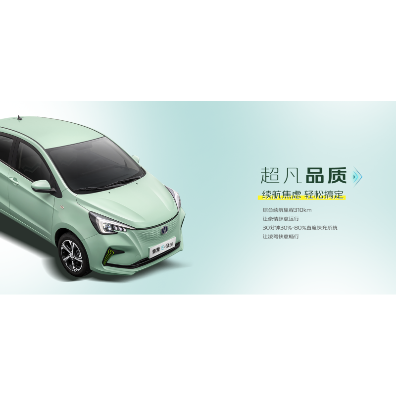 Mini Car Wuling Electric Car 120km Ternary Lithium Battery 3-door 4-seat Hatchback