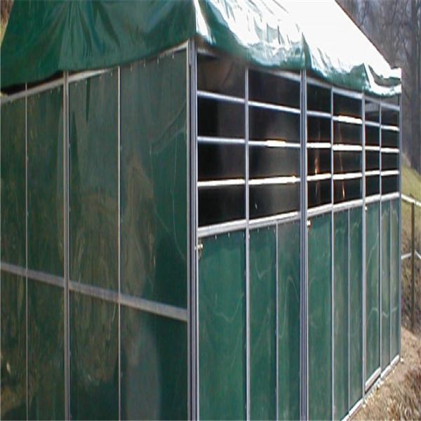 High Effective Customized Horse Stable Box Horse Stall Indoors With Side Door