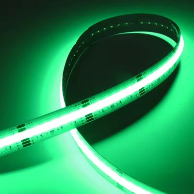 Super brightness  COB led strip RGB 12mm multiple color 120 degree super wide 1080 LEDs/m COB strip light full color