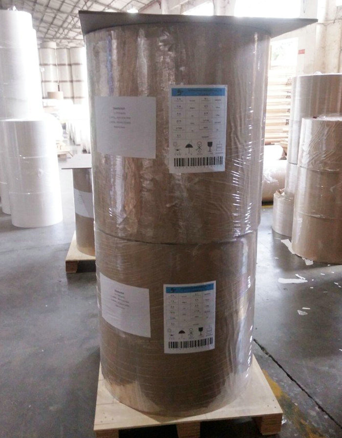 Водоустойчивое отбеленное PE цвета 190gsm+18PE покрыло бумагу чашки для произведения вентилятора чашки Водоустойчивое отбеленное PE цвета 190gsm+18PE покрыло бумагу чашки для произведения вентилятора чашки