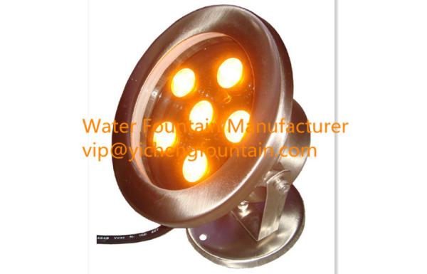LED Underwater Fountain Lights Waterproof IP68 Fully SS 304 Material Stand Type