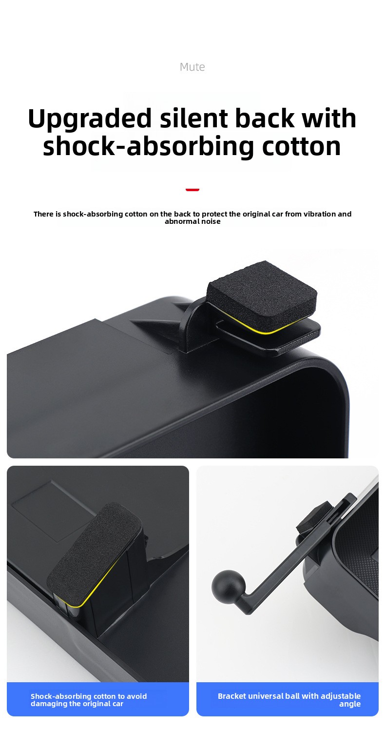 For Dashboard Central Control Screen Storage Box Compatible with 22-23 Models Car Dedicated Modified Organizer Interior Parts