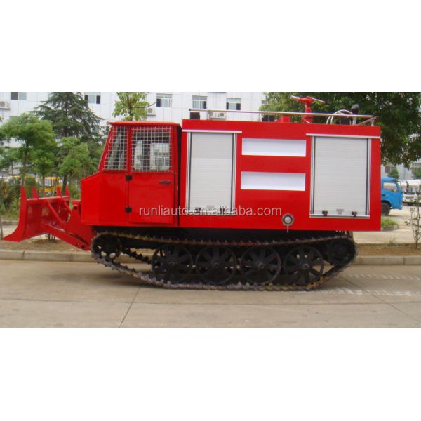 5000L Forest Firefighting Truck Crawler Forest Fire Engines Diesel Fuel Type