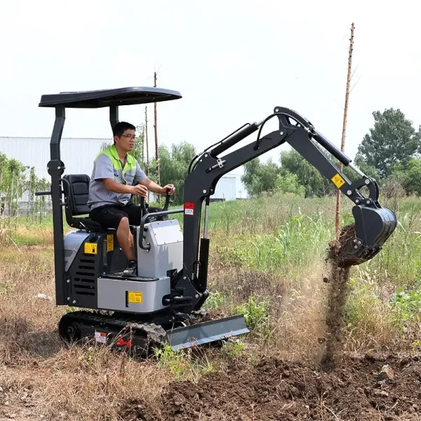 1.2 Ton Mini Excavator Digger Chinese Small Micro Excavator within Hydraulic Cylinder