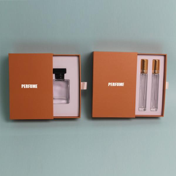 Custom Sliding Drawer Perfume Cosmetic Gift Box Packaging