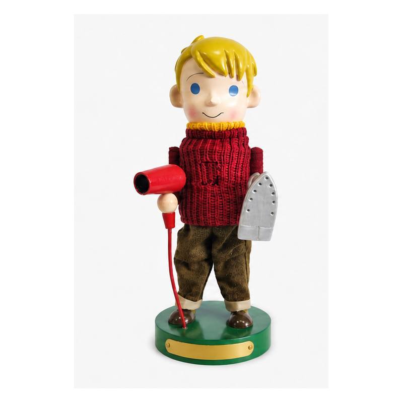 Custom Blonde Boy Winter Character Figure