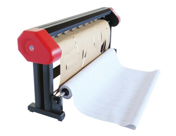 Double Heads Inkjet Cutter 40 - 300G Drawing Printing Media Three Years Warranty