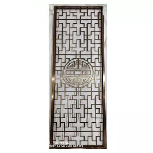 304 Stainless Steel Partition Wall Living Room Privacy Laser Cut Partition