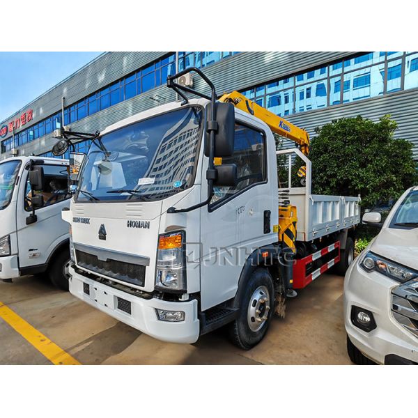 HOMAN 4x2 Крейн Грузовик Евро 5 Грузовик крейн 190 лошадиных сил Прочный Крейн Грузовики Качественное обеспечение Для продажи