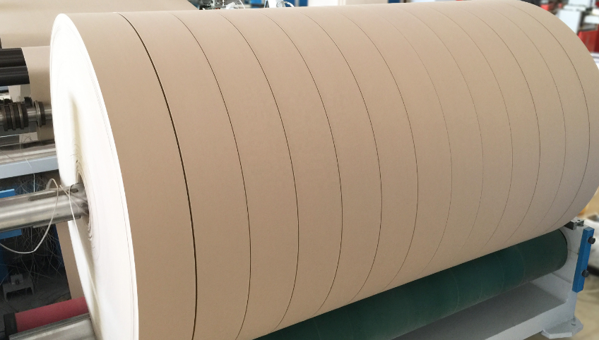 High Speed Jumbo Roll Slitting And Rewinding Machine For Kraft Paper