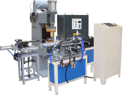 Soldadora de cristal automática llena de la tira del acero inoxidable de la tapa con el cargamento automático