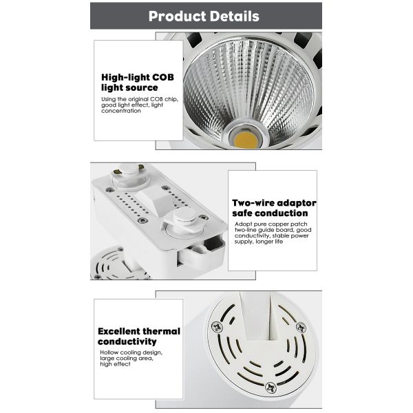 Home Living Room Track Light Commercial FOR Clothing Store
