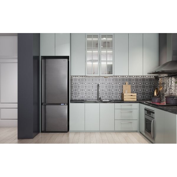 Luxurious Kitchen Cabinets Open Space With Shaker Panel For Apartment