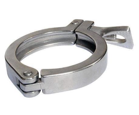 3A DIN Sanitary Pipe Fittings TC 8 Inch Heavy Duty Hose Clamp