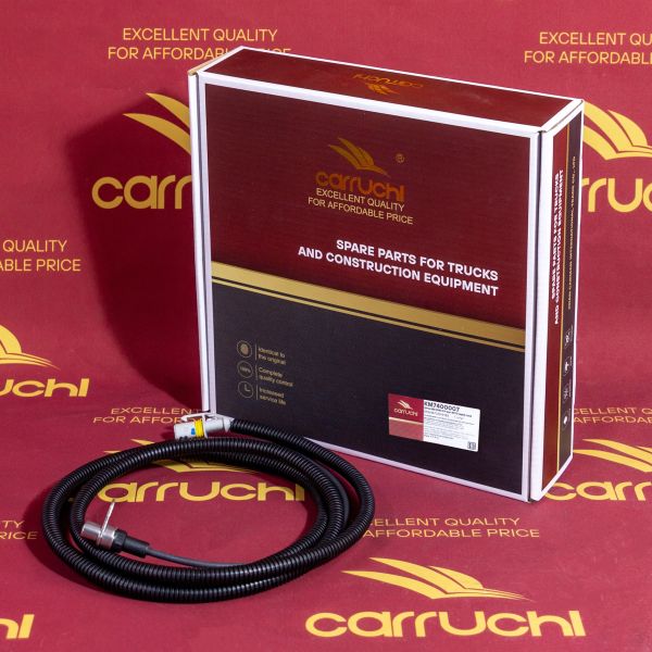 810W27120-6182 KM7400007 CARRUCHI Marca Sinotruk HOWO C7H MCY13 Sensor ABS de la rueda trasera izquierda del motor diésel