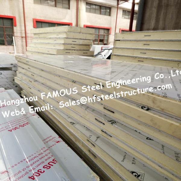 Commercial Walk in Freezer Made of PU Sandwich Panels Width 1150mm For Keep Food Fresh