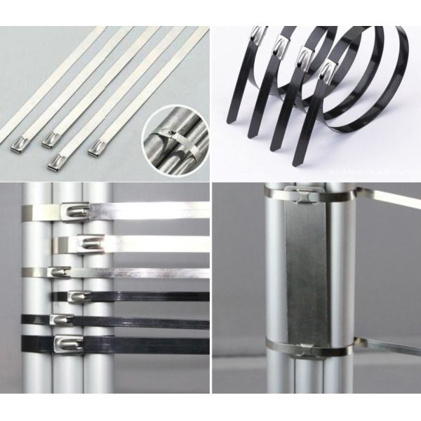 Тип связи огнеупорных компонентов оптического волокна само- запирая кабеля металла ремня нержавеющей стали