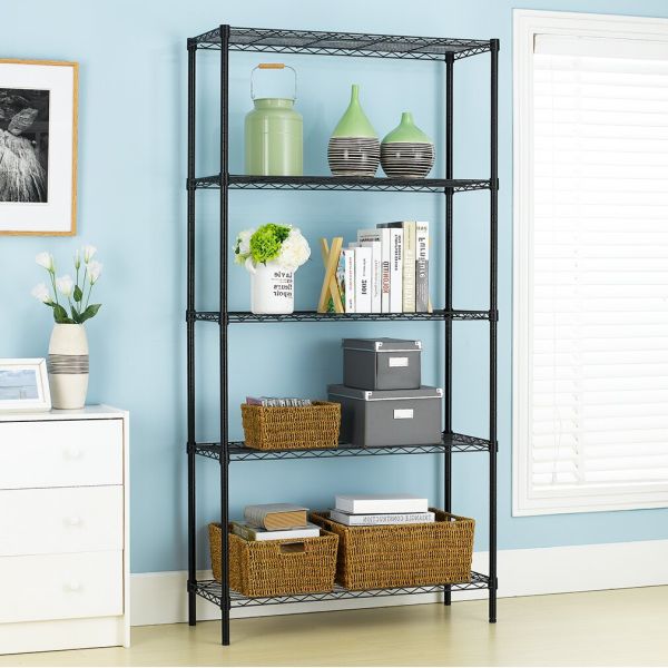 6 Tier Steel Classified Storage Wire Shelving Unit 42