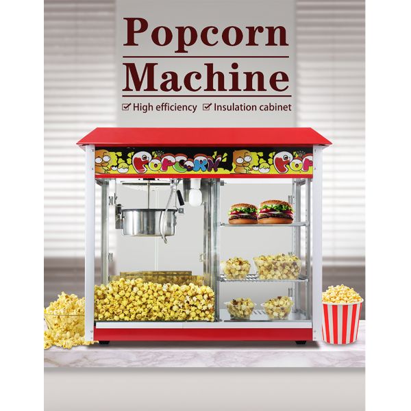 Удобная ванная машина для попкорна с пищевым согревателем и частным дизайном плесени