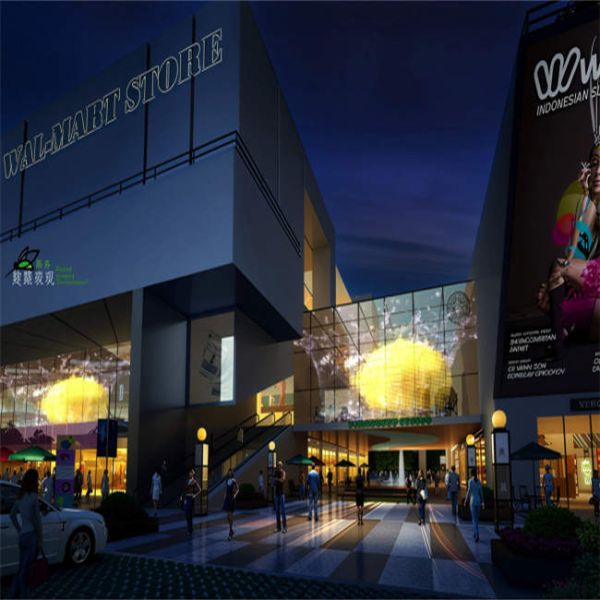 P6 5000CD IP67 Transparent Flexible Film Screen , Glass Curtain Wall LED Display