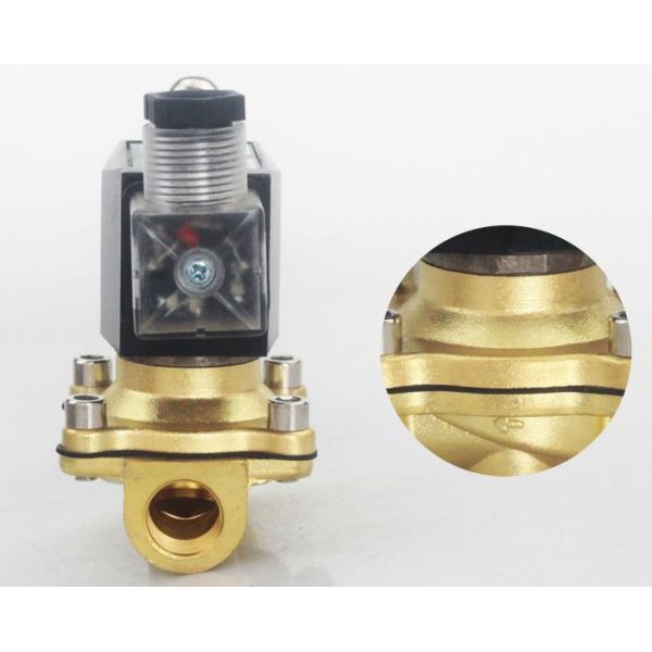 G3/8'' ADK11-10A / 10G / 10N CKD Type Brass Solenoid Valve Pilot Kick 2 Way Diaphragm Valve