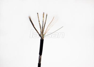 O cabo de remendo 24AWG do PE Cat7 de Al Mylar FM protegeu o cabo do remendo Cat7