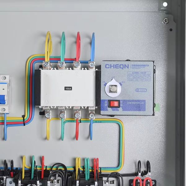 Custom Hot-Dip Galvanized Steel Water Pump Control Box with IP30-IP65 Protection and 220V/380V Rated Voltage Power Distribution Panel