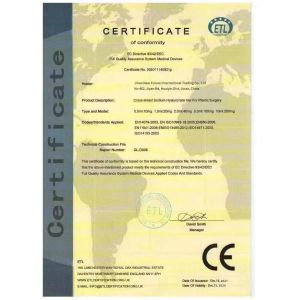 Shandong Yuexin Yan Trading Co., LTD Сертификации