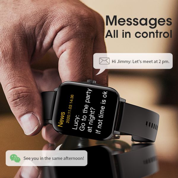 Дозор полноэкранного фитнеса спорт M5 умный с монитором кровяного давления