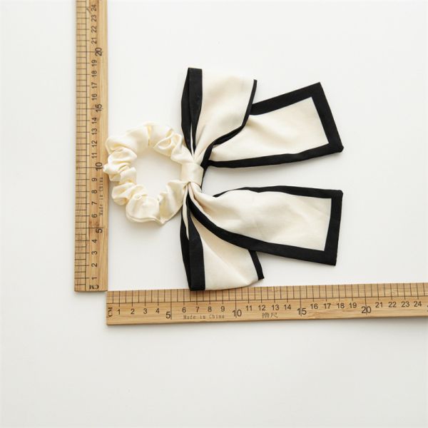 Japan Korea decorative hair accessories bow scrunchie women's hair rope streamer ins large hair band headwear