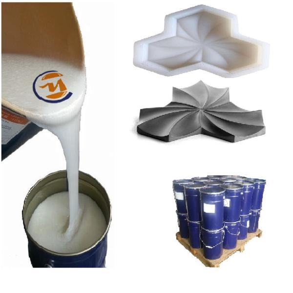 25 Shore A Tin Cured Liquid Silicone Rubber For Decorative Gypsum Concrete Mold