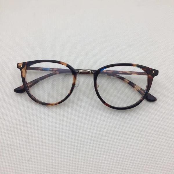 Light-weight combined frame with acetate & titanium eyewear spectale frames