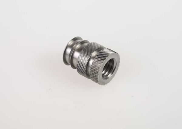OEM Precision Metal Parts Stainless Steel Knurls Insert Nut For Automotive And Equipment