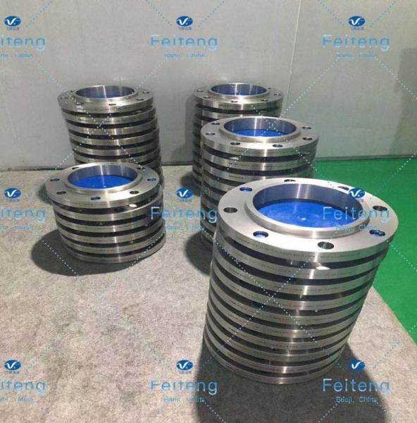 8 Inch CL150 SCH80 Slip On Flat Face Flange 7.63 Bore L3.94 Tru Hub