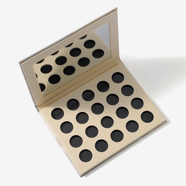 Коробка теней для век бумаги искусства C1S C2S пустая водоустойчивая опорожняет палитру теней для век 4 лотков