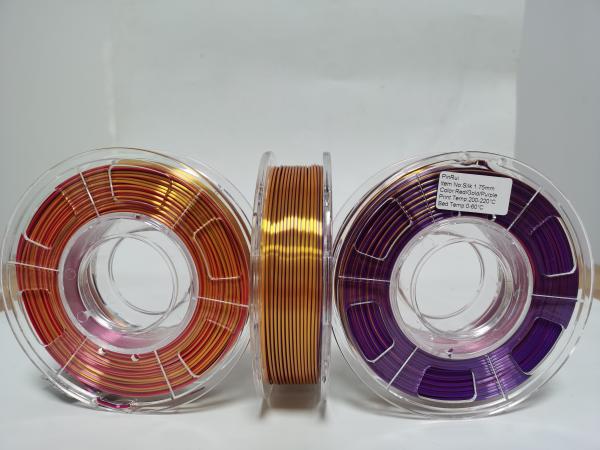 Pla Silk Tripe Color Dual Color Filament Most Popular Products