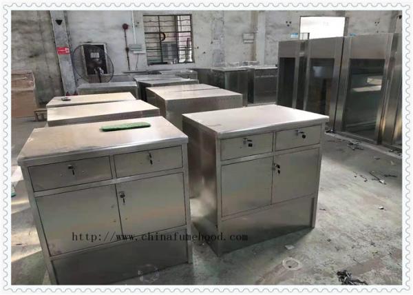 Multifunctional Stainless Steel Lab Bench Waterproof 3000x1500x850mm