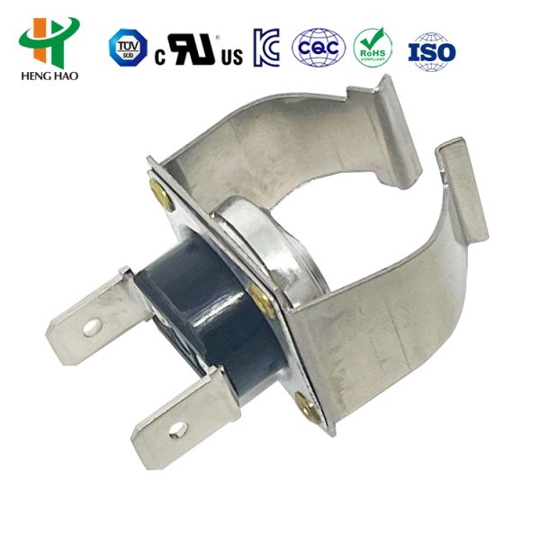 KSD301 Bimetal Thermostat Temperature Controlled Switch with Normally Closed or Open Auto or Manual Reset UL/CQC/TUV/RoHS Certified