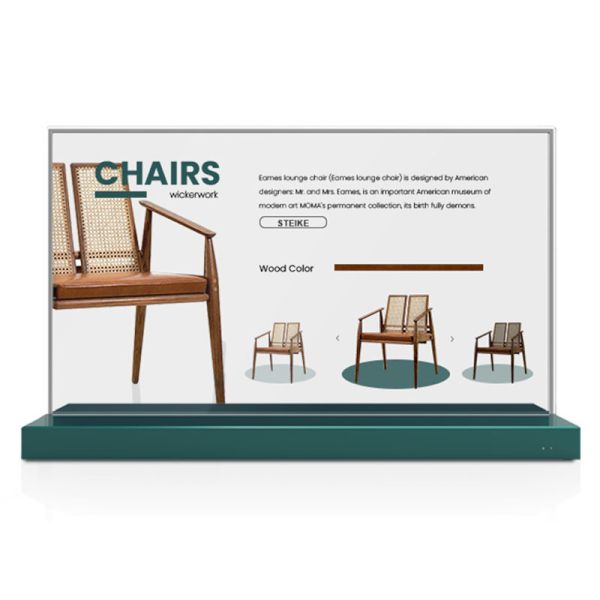 Customizable Transparent OLED Display With 38–45% Transparency Ultra Slim Panel Design
