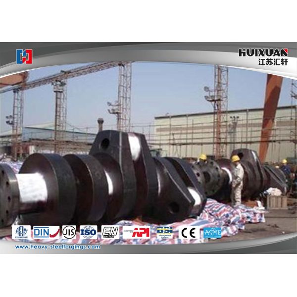 Tratamiento térmico exacto de la forja del cigüeñal del acero de carbono para el infante de marina