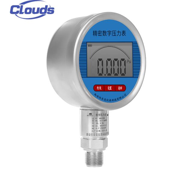 Auto Standby Digital Pressure Gauge For Long Battery Life In Air And Fuel Measurement