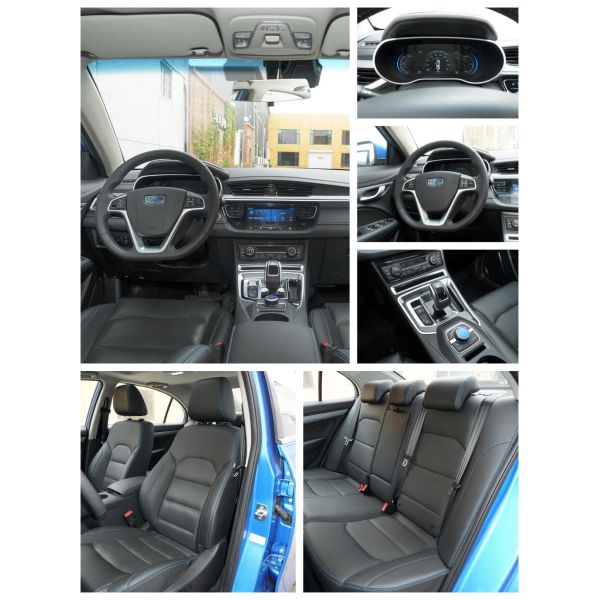 130km/h Max Speed 2023 Emgrand Geely EV Pro 4 Seats Electric Car with 430KM Long Range