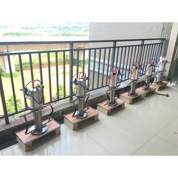 Retail Packaging Type CANS Pneumatic Booster Pump Boost Nitrogen and Natural Gas for Aerosol Filling Machine